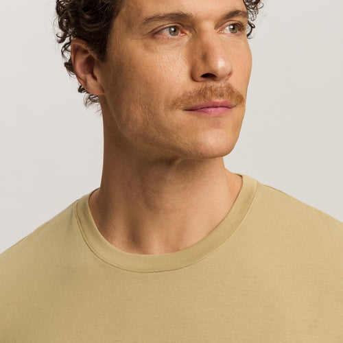 Living Shirts Jersey Cotton Crew Neck T-Shirt | Cardamom 75050-2728