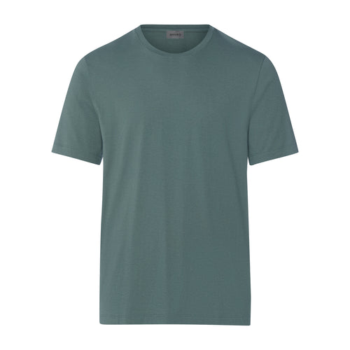 Living Shirts Cotton Crew Neck T-Shirt | Studio Green 75050-2739