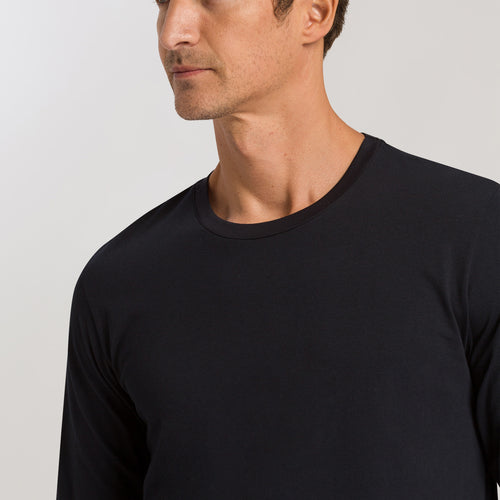 75053 Living Shirts Long Sleeve Shirt - 019 Black