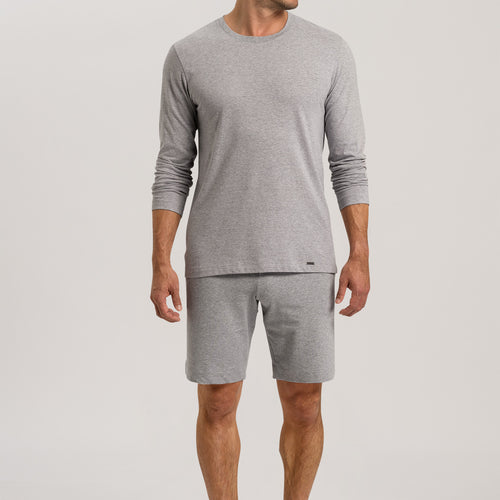 75053 Living Shirts Long Sleeve Shirt - 1036 Grey Melange