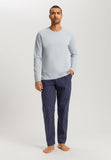 Living Shirts Cotton Crew Neck Top | White Topaz 75053-2125