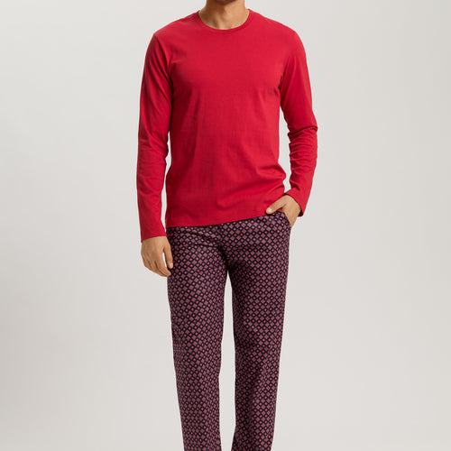 Living Shirts Cotton Crew Neck Top | Baked Apple 75053-2417