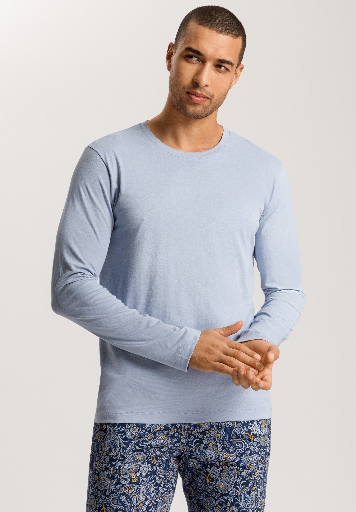 75053 Living Shirts Long Sleeve Shirt - 2532 Blue Dye