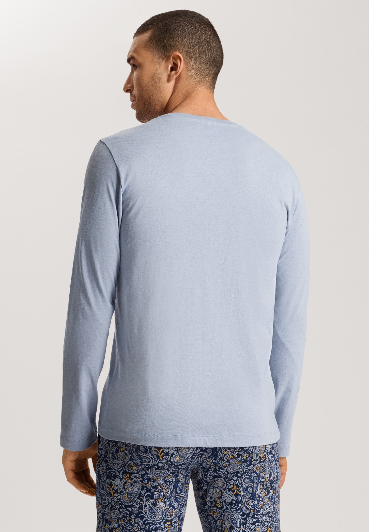 75053 Living Shirts Long Sleeve Shirt - 2532 Blue Dye