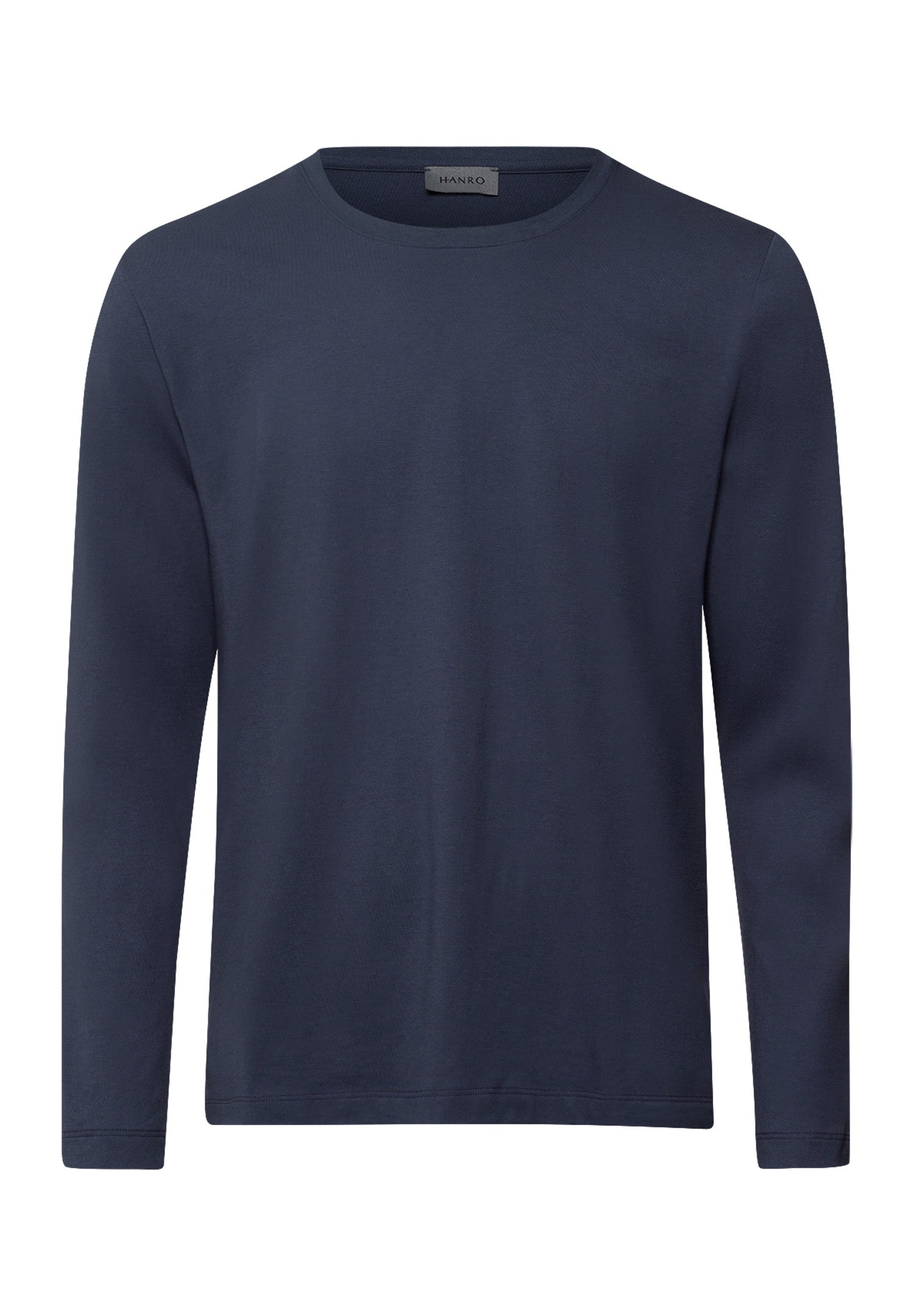 Living Shirts Cotton Crew Neck Top | Ombre Blue 75053-2635