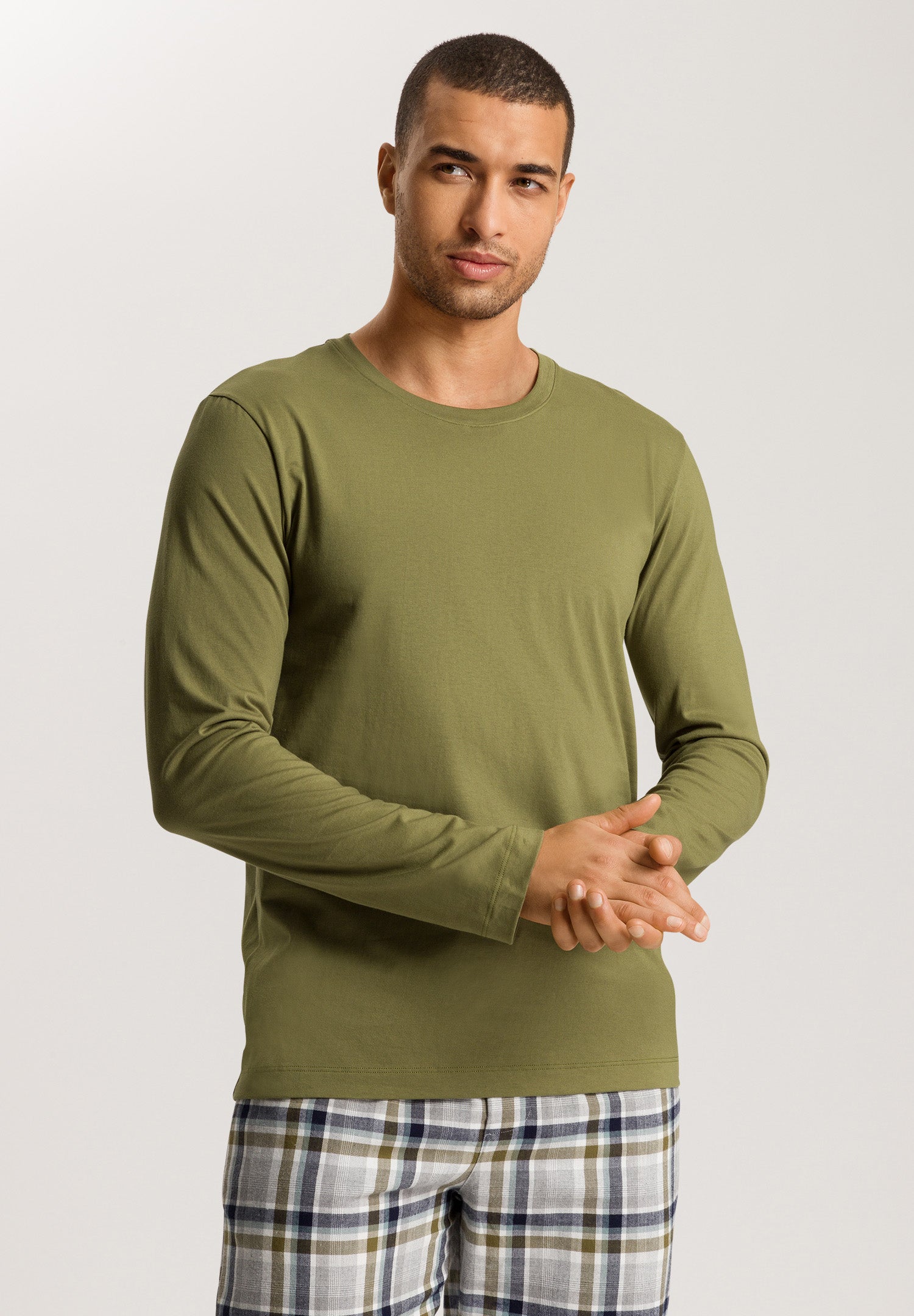 75053 Living Shirts Long Sleeve Shirt - 2729 Olive Branch