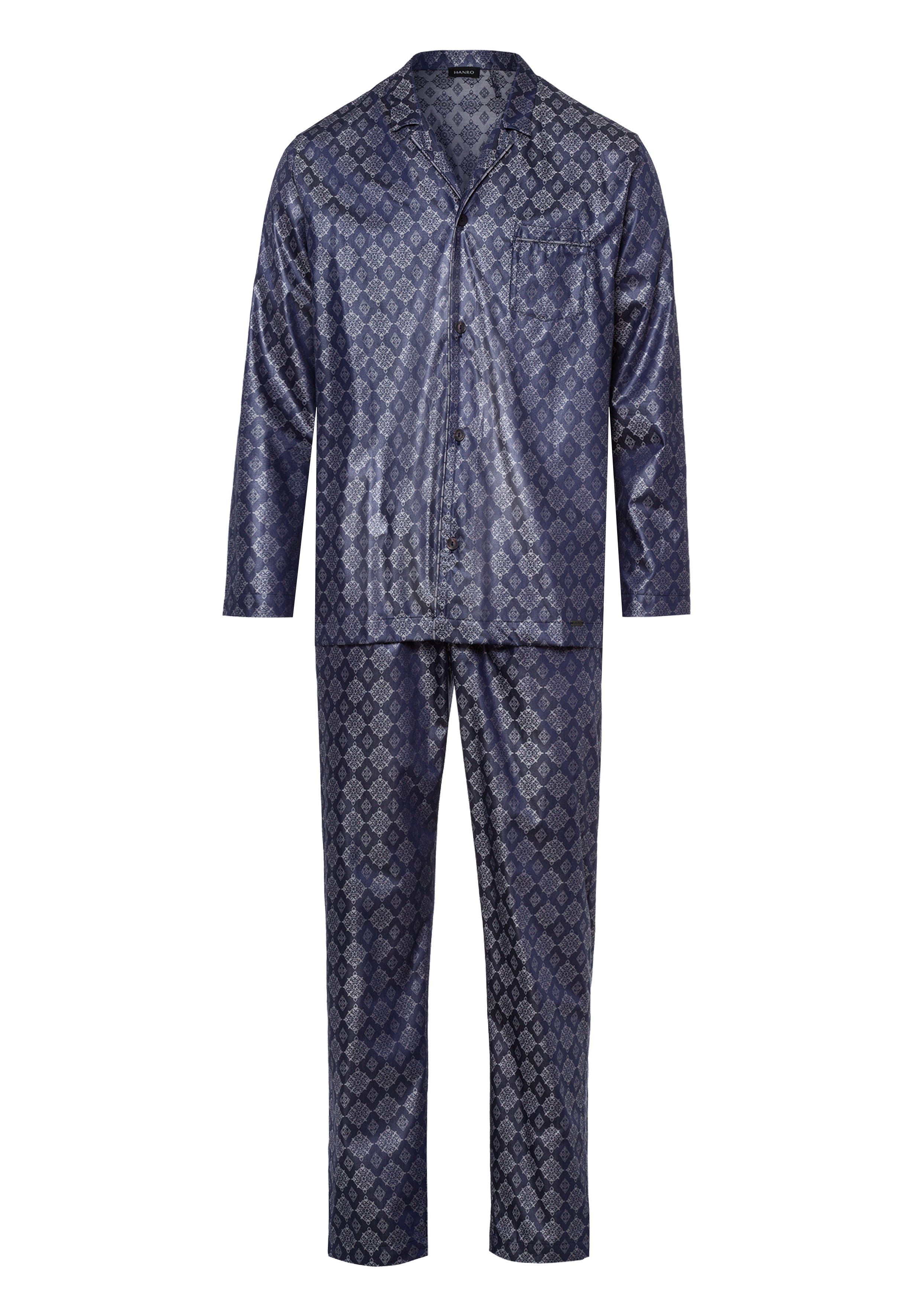 75092 Selection Long Sleeve Woven Pajama - 2965 Ornament Reverse
