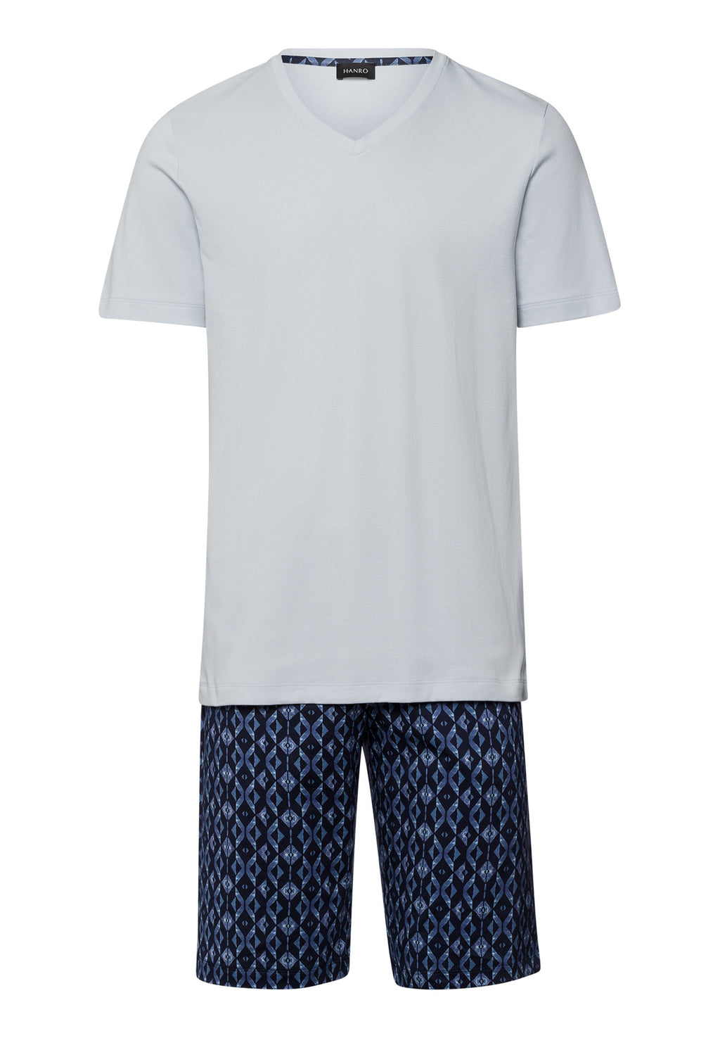 Night And Day Cotton Pajama Set | Blue Diamonds 75107-3023