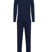 75109 Night Selection Long Sleeve Pajama Set - 1610 Deep Navy