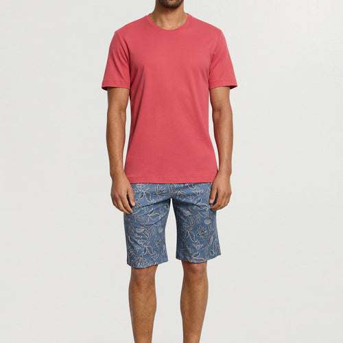 Night And Day Cotton Pajama Set | Seaside Paisley 75110-3102