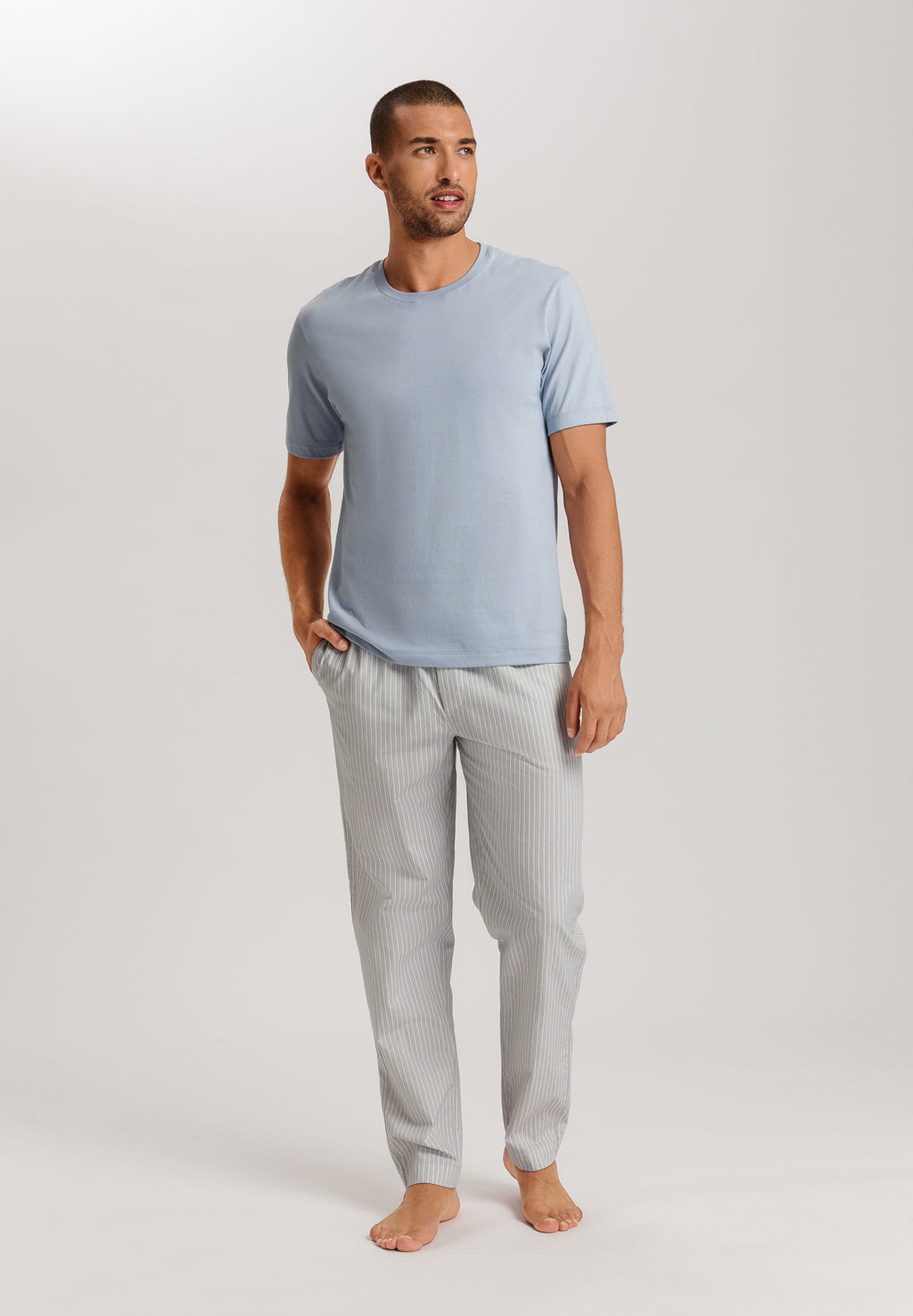 Night And Day Pants Woven | Light Stripe 75114-3028