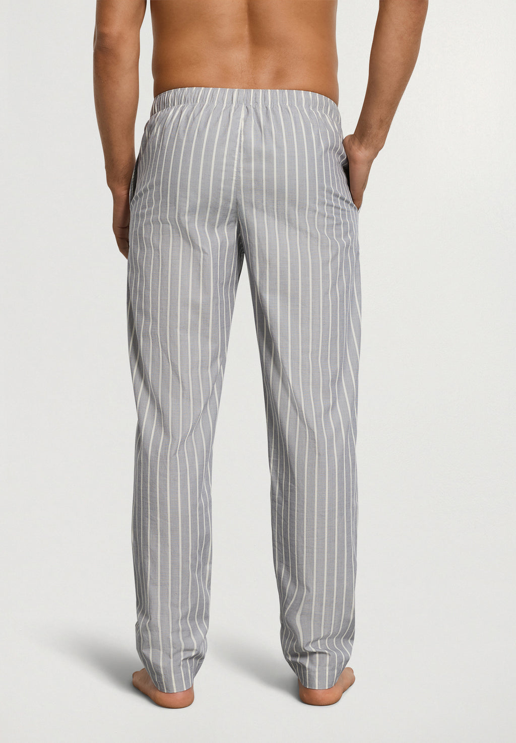 Night And Day Cotton Woven Pajama Pants | Denim Stripe 75114-3108