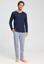 Night And Day Cotton Woven Pajama Pants | Jeans Lines 75114-3129