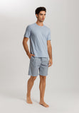 Night And Day Short Woven Pant | Sea Breeze Check 75117-3017