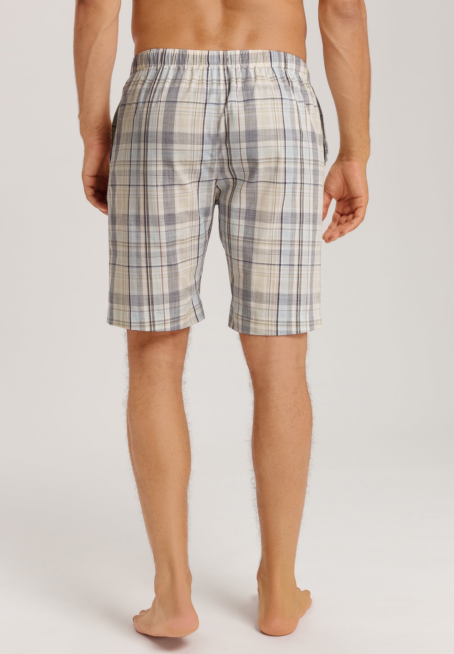 Night And Day Short Woven Pant | Gentle Check 75117-3018