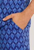 75137 Night & Day S/SLV SHORT PAJAMA - 2352 Modern Ornament Reverse