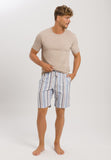 75143 Night & Day SHORT PAJAMA - 2875 Canvas Stripe