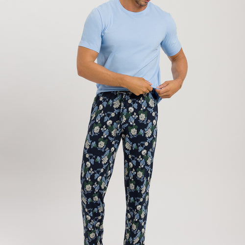 75216 Night And Day KNIT LOUNGE PANT - 1251 Fine Lined Print