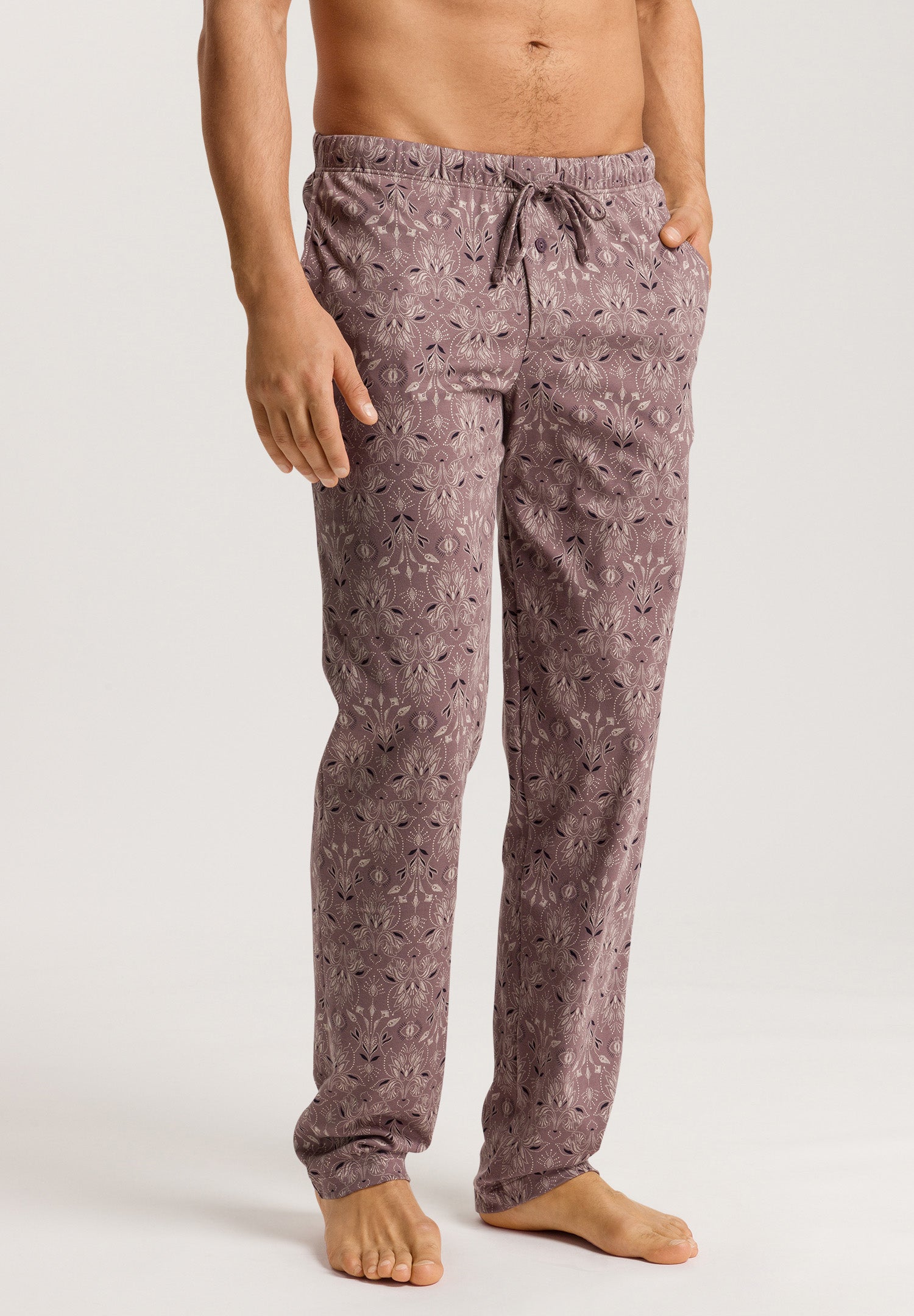 75216 Night & Day Knit Lounge Pant - 2194 Pin Patternwork Dark