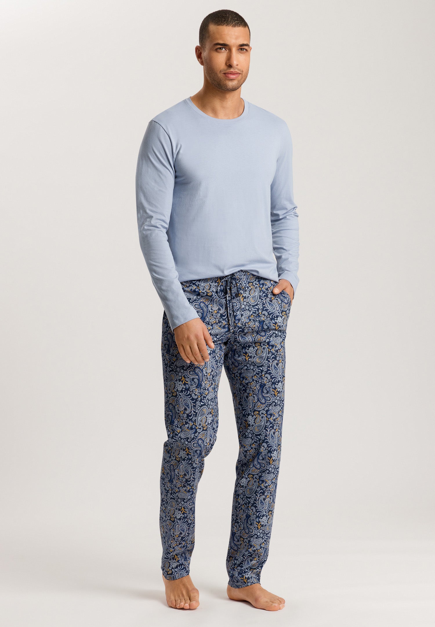 75216 Night & Day Knit Lounge Pant - 2884 Aquarelle Paisley