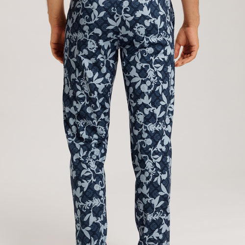 Night And Day Knit Lounge Pant | Night Blue Tiles 75216-3013