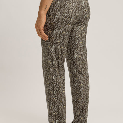 Night And Day Knit Lounge Pant | Green Lichen Pattern 75216-3034