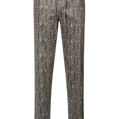 Night And Day Knit Lounge Pant | Green Lichen Pattern 75216-3034