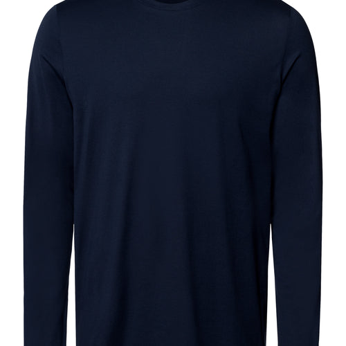 Night And Day 	cotton Crew Neck Top | Deep Navy 75431-1610