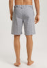 Night And Day Cotton Woven Drawstring Shorts | Shaded Check 75433-1097