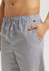 Night And Day Cotton Woven Drawstring Shorts | Shaded Check 75433-1097