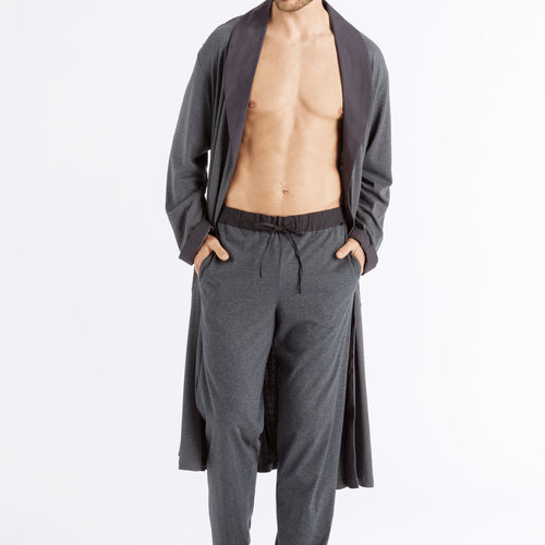 75438 Night & Day Knit Robe - 2050 Medium Melange