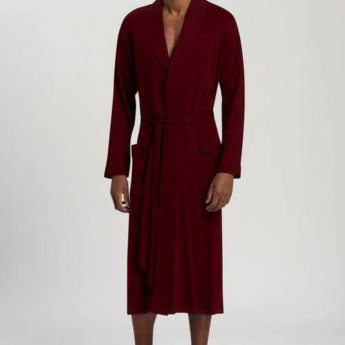 75438 Night & Day Knit Robe - 2402 Red Plum