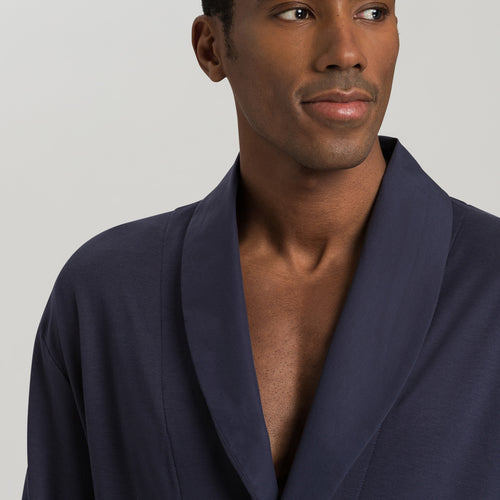 75438 Night & Day Knit Robe - 496 Black Iris