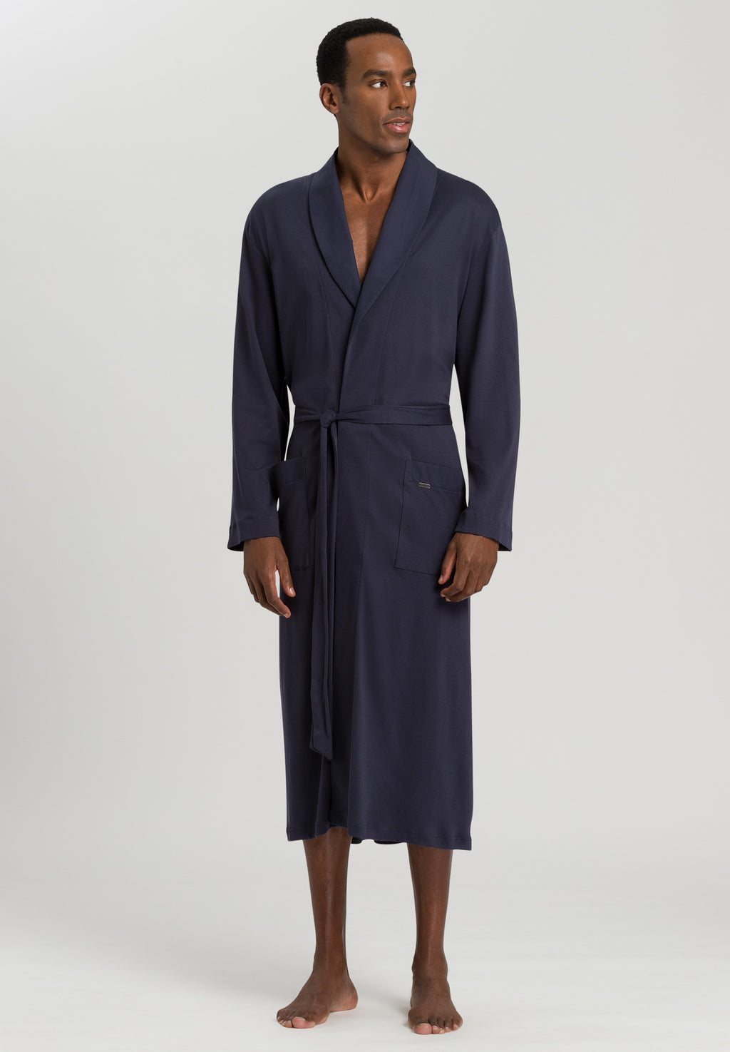 75438 Night & Day Knit Robe - 496 Black Iris