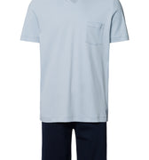 Night And Day Short Sleeve Short Pajama Set | Sea Breeze 75440-2622