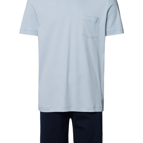 Night And Day Short Sleeve Short Pajama Set | Sea Breeze 75440-2622