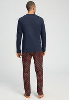 Night And Day Cotton V-Neck Pajama Set | Sagittarius 75462-3122