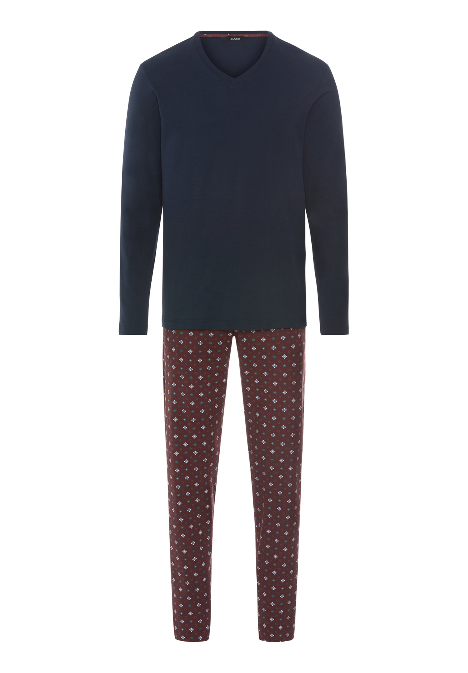 Night And Day Cotton V-Neck Pajama Set | Sagittarius 75462-3122