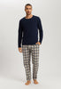 Cozy Comfort Cotton Drawstring Pajama Pants | Cardamom Check 75723-3042
