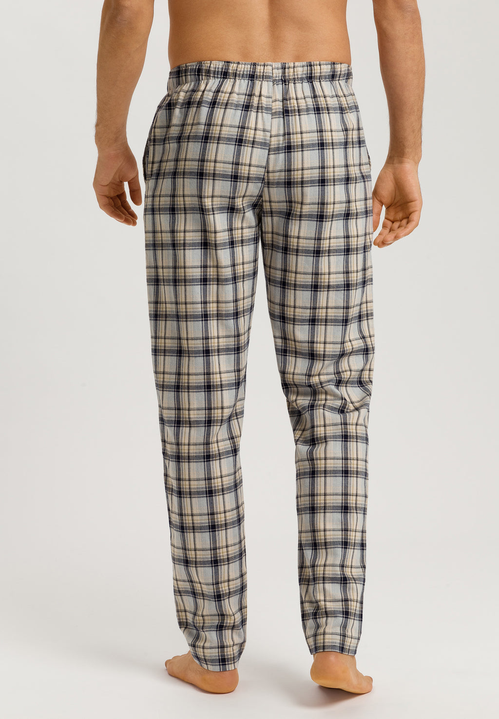 Cozy Comfort Cotton Drawstring Pajama Pants | Cardamom Check 75723-3042