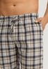 Cozy Comfort Cotton Drawstring Pajama Pants | Cardamom Check 75723-3042