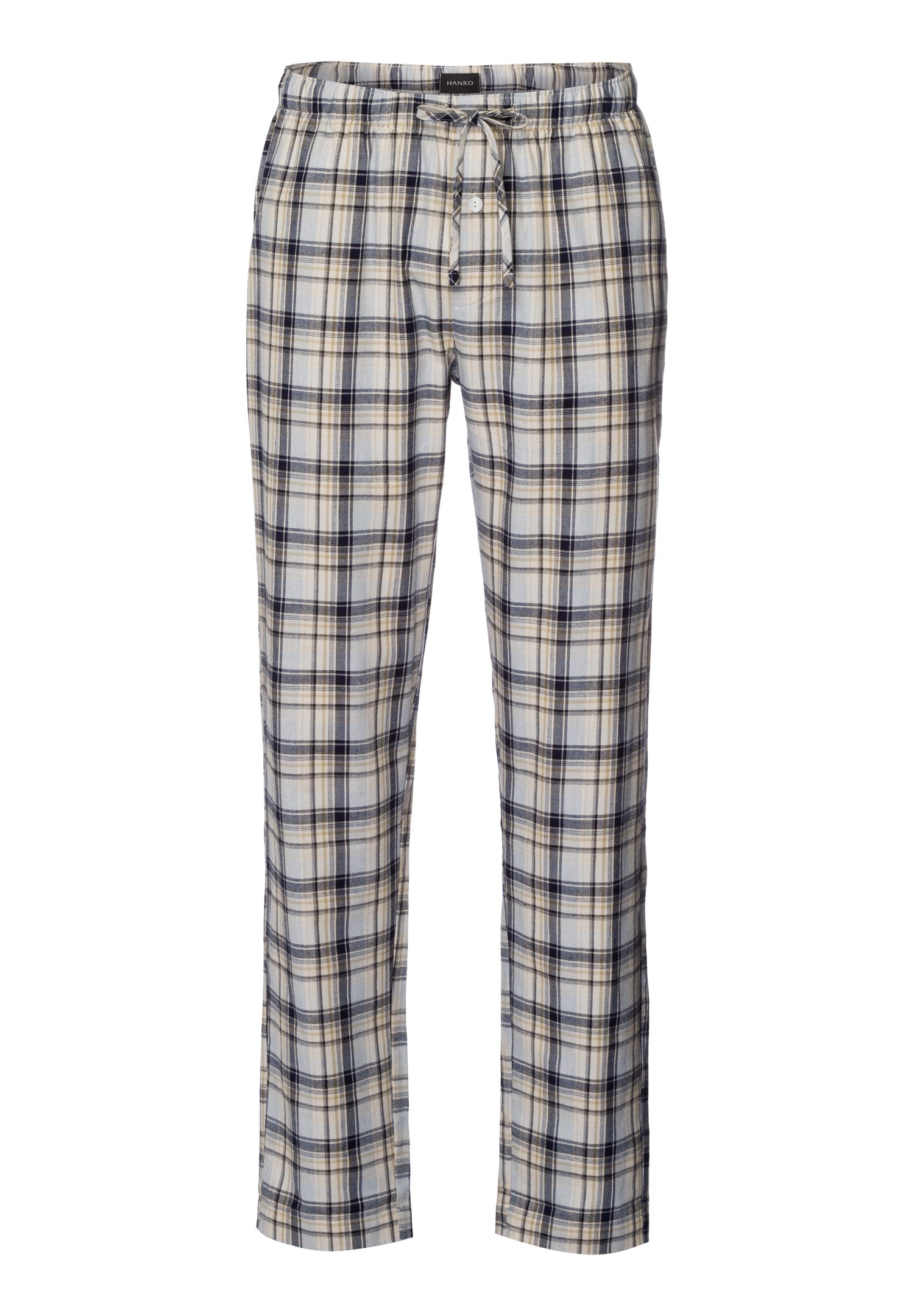 Cozy Comfort Cotton Drawstring Pajama Pants | Cardamom Check 75723-3042