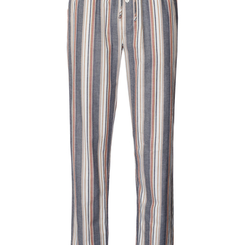 Cozy Comfort Cotton Drawstring Pajama Pants | Redwood Stripe 75723-3043