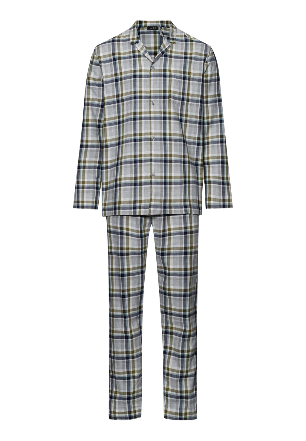 75724 Cozy Comfort Long Sleeve Pajama Set - 2889 Wintry Check