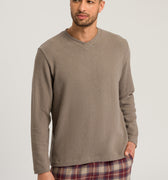 75726 Cozy Comfort L/Slv Shirt - 1258 Mocha Stone