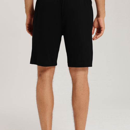 Night And Day Cotton Drawstring Shorts | Black 75750-019