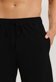 Night And Day Cotton Drawstring Shorts | Black 75750-019
