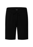Night And Day Cotton Drawstring Shorts | Black 75750-019