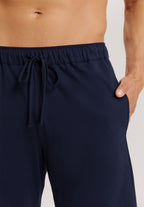 Night And Day Cotton Drawstring Shorts | Deep Navy 75750-1610