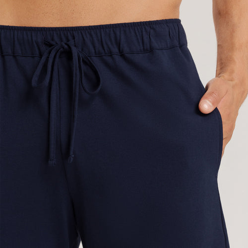 Night And Day Cotton Drawstring Shorts | Deep Navy 75750-1610